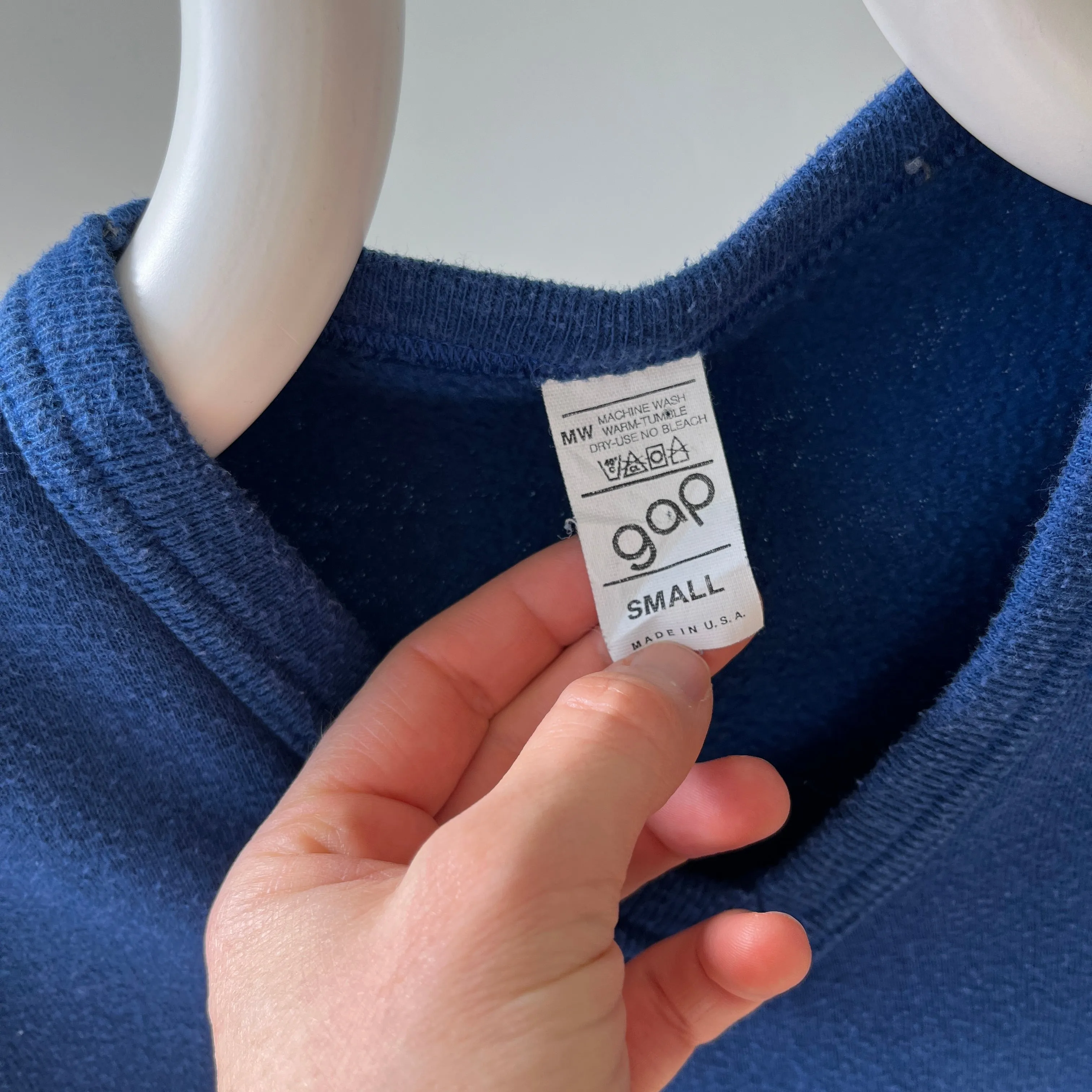 1970/80s GAP Navy Sweatshirt Vest