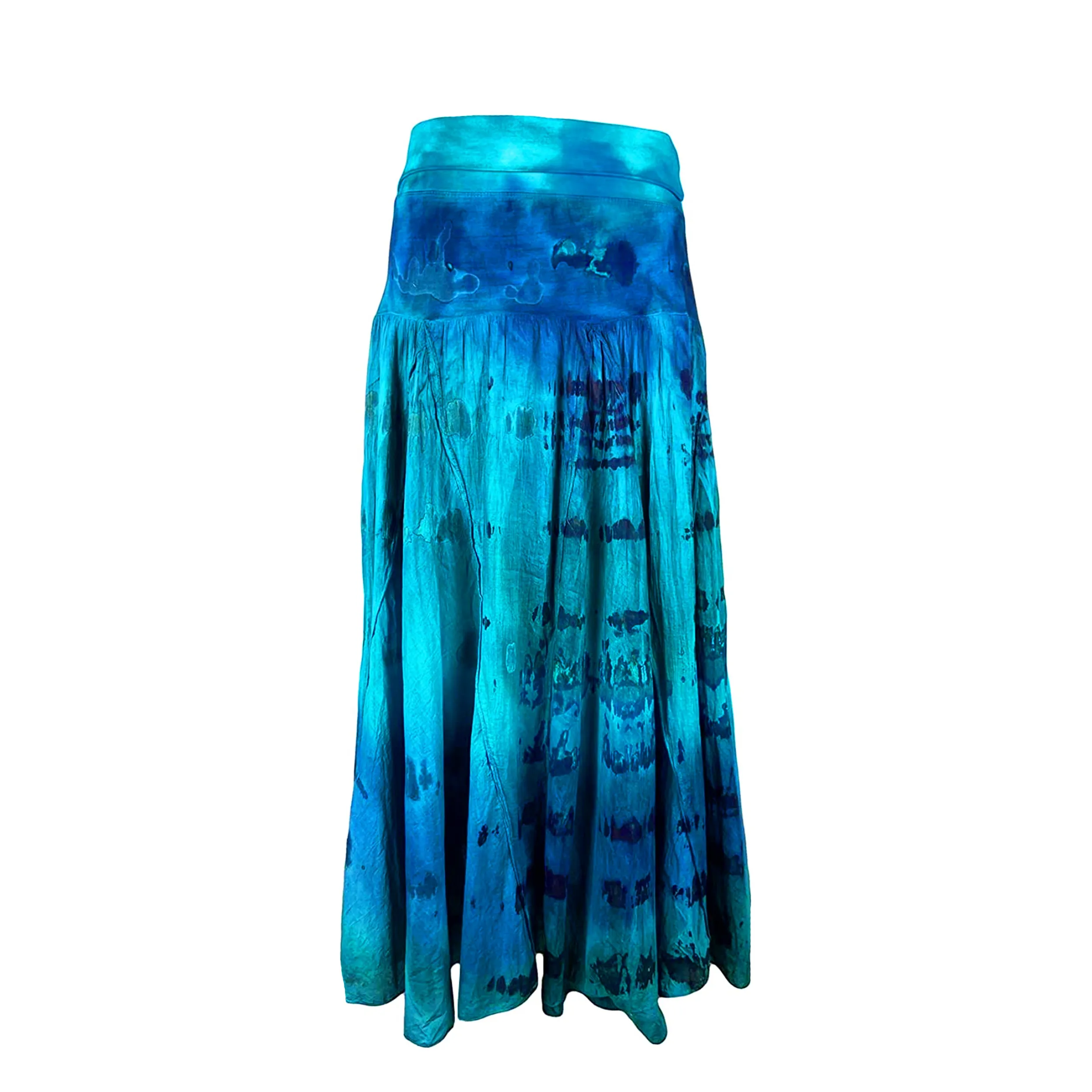 61 SKT Assorted Soft Cotton Convertible Lined Tie Dye Gypsy Skirt Dress
