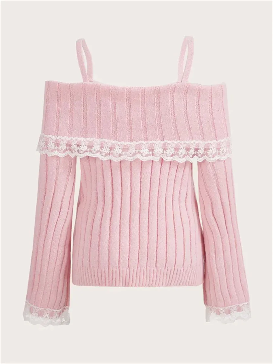 Cecily - Stylish Off-Shoulder Sweater for Women