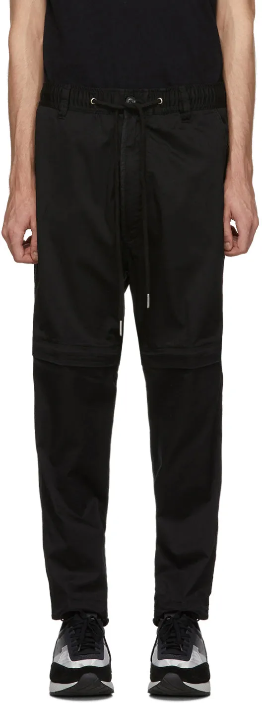 Diesel Black P-Cashort Trousers