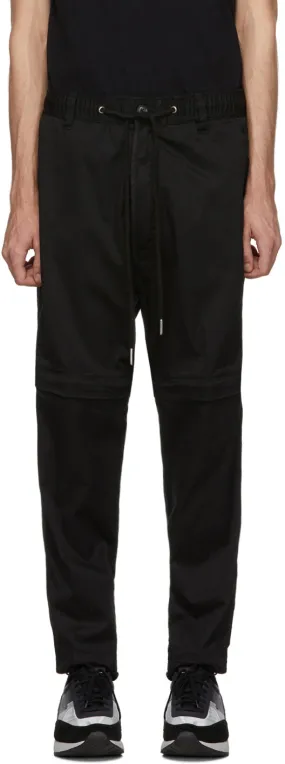 Diesel Black P-Cashort Trousers