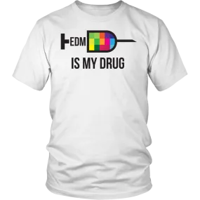 EDM Syringe Tee - White Colors