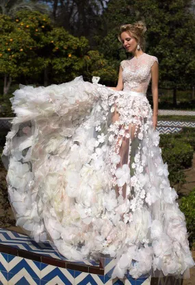 Flower Fairy Wedding Dress