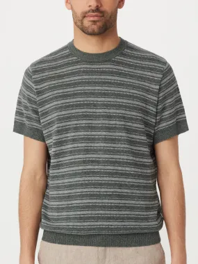 FO1130642 Linen Short Sleeve Sweater
