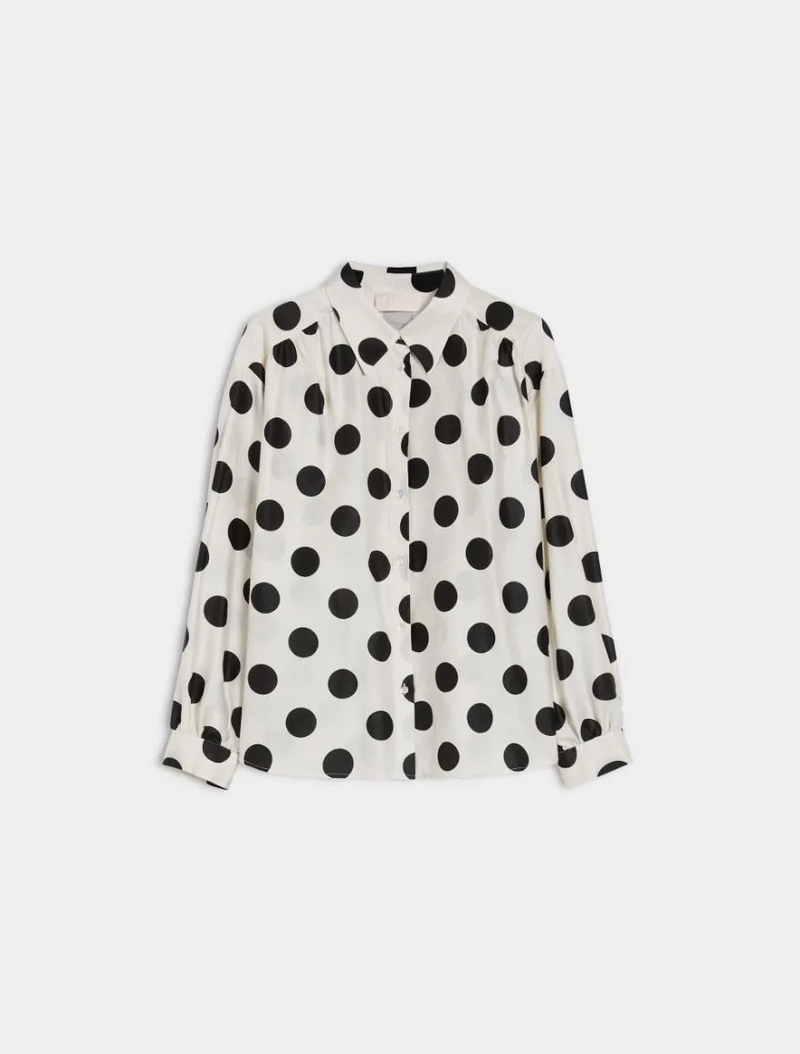 IBLUES Polka Dot Blouse