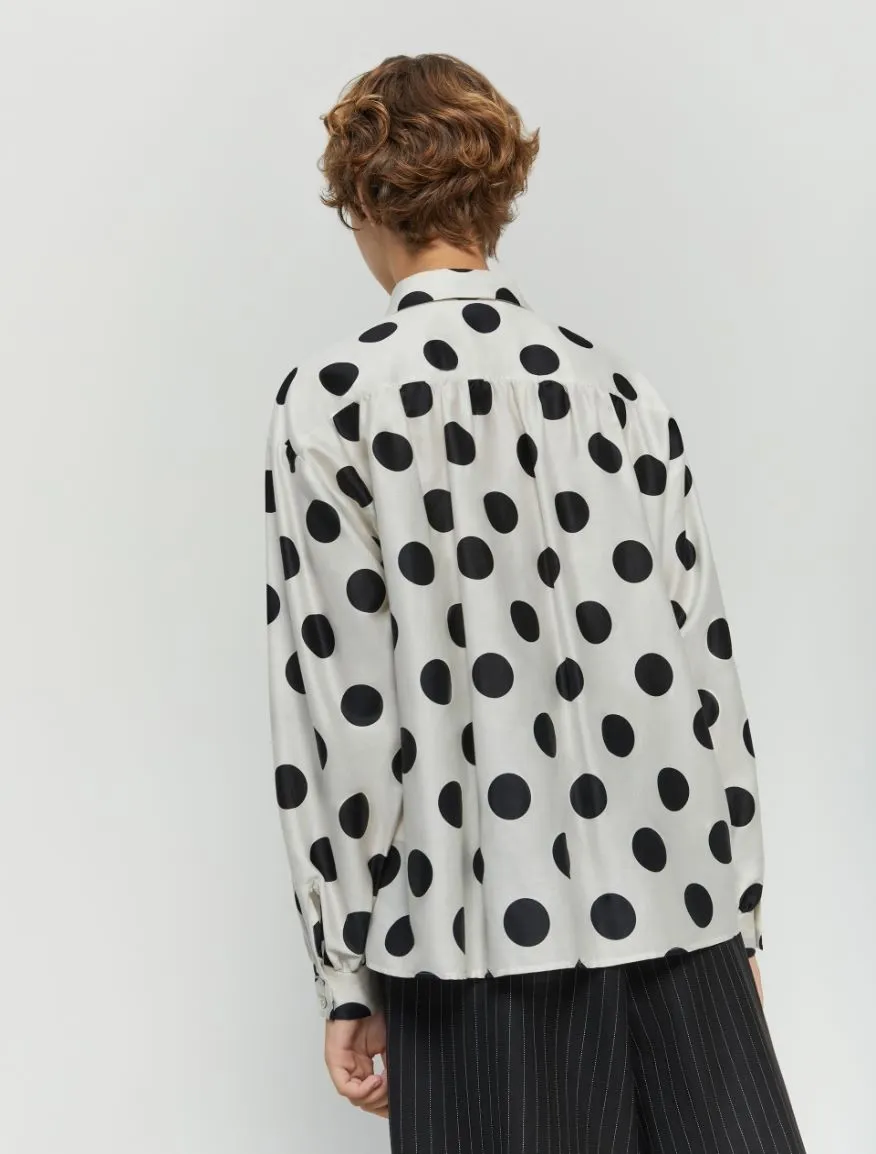 IBLUES Polka Dot Blouse