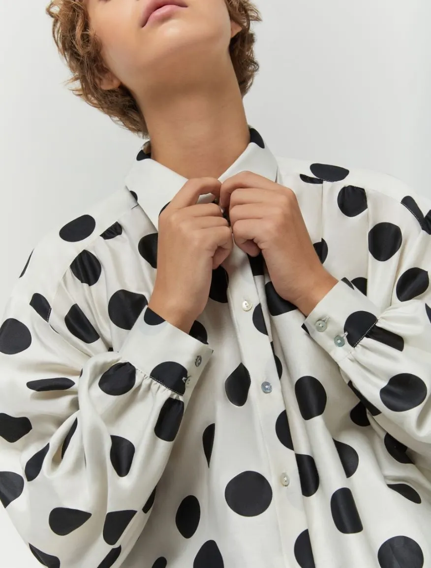 IBLUES Polka Dot Blouse