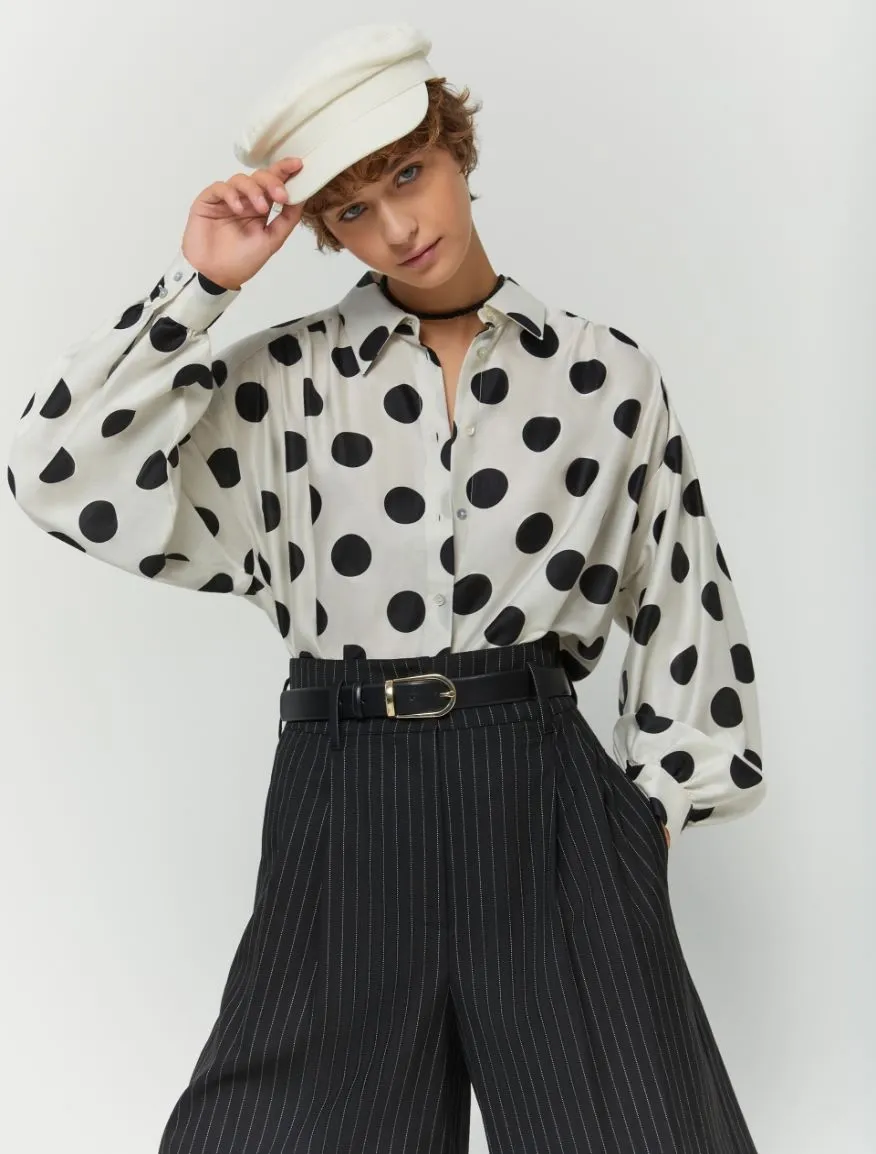 IBLUES Polka Dot Blouse