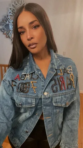Jazzy Bear Denim Jacket