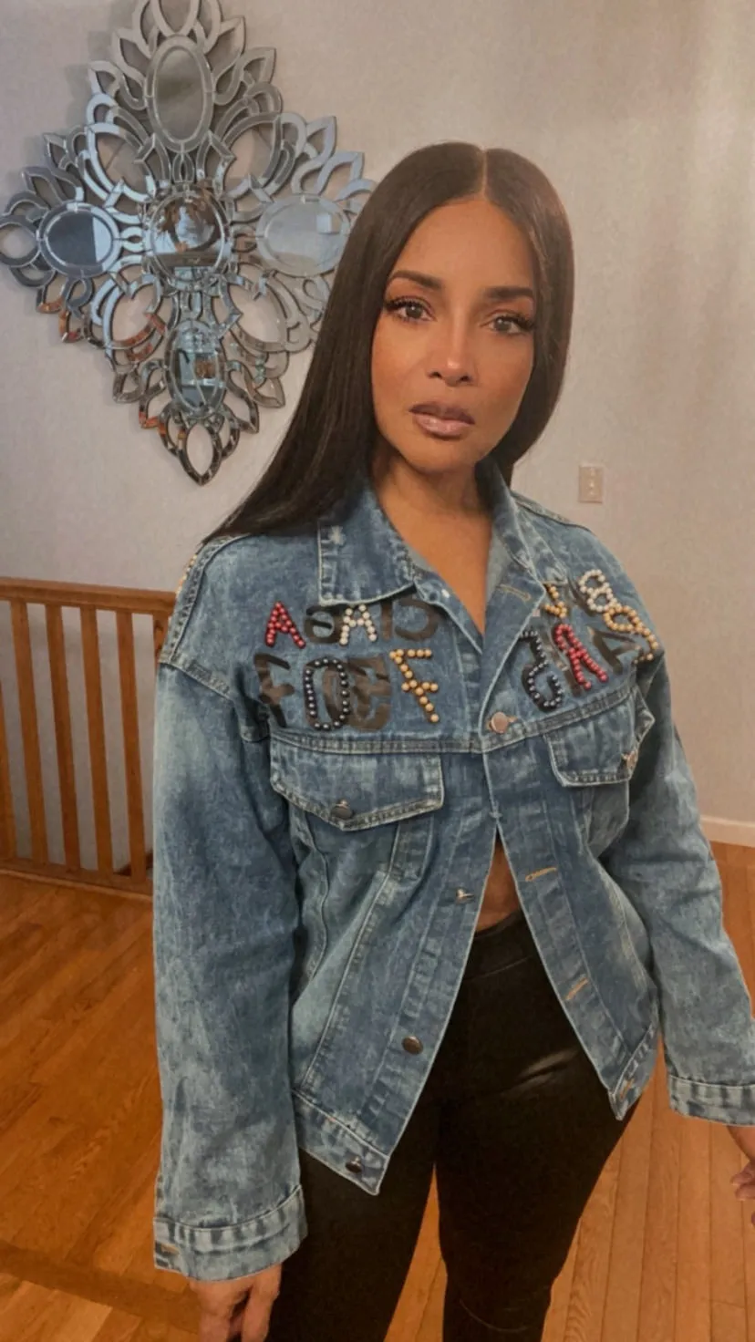 Jazzy Bear Denim Jacket