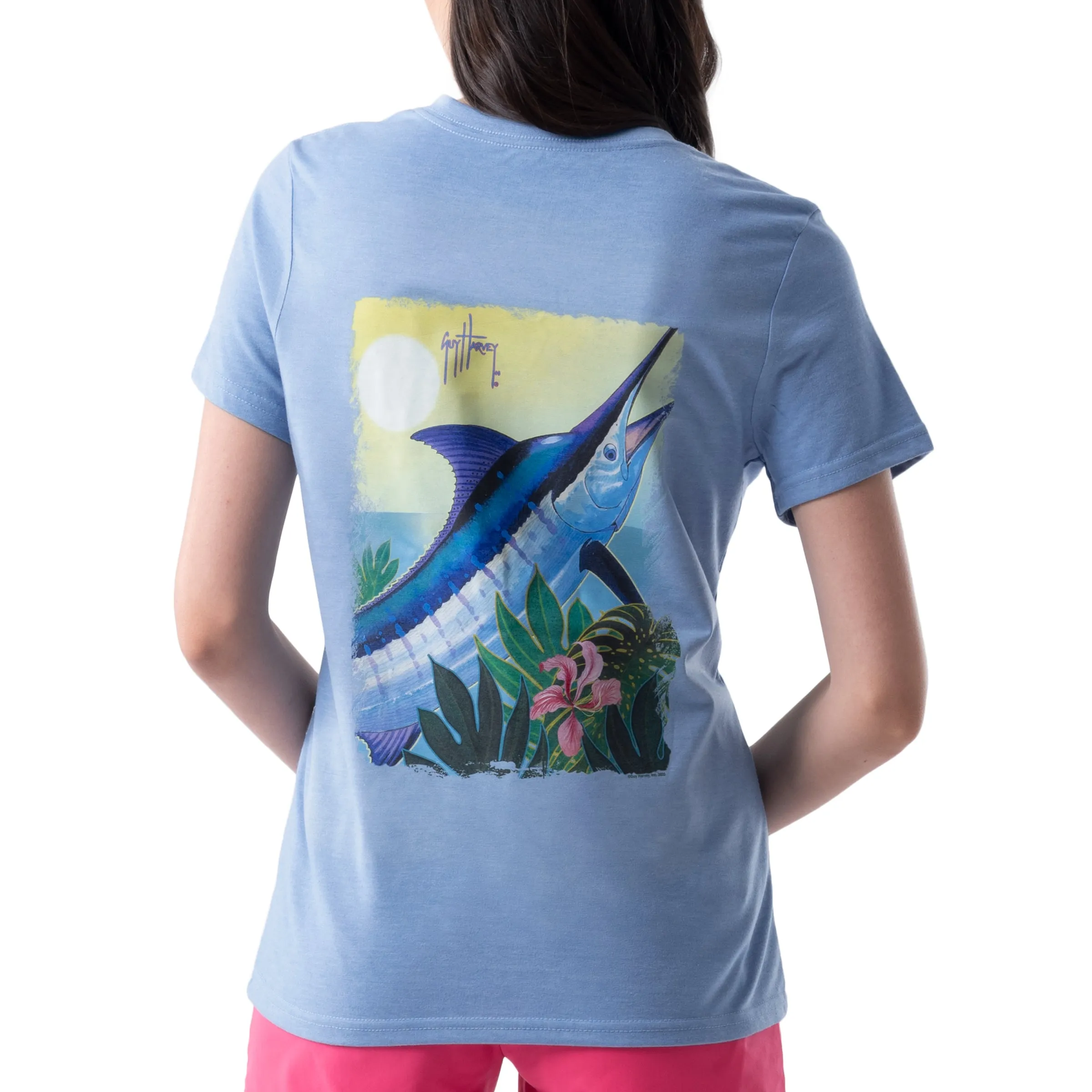 Ladies Paradise Short Sleeve V-Neck T-Shirt