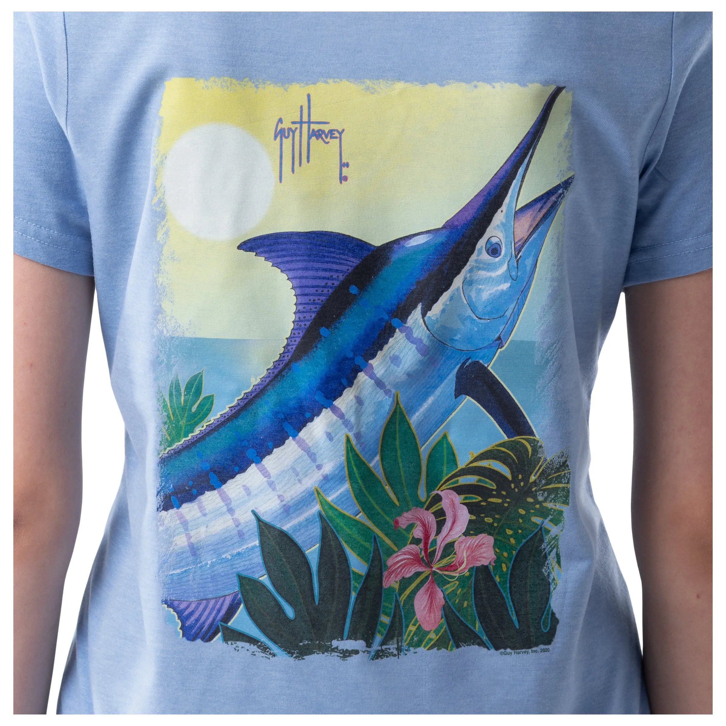 Ladies Paradise Short Sleeve V-Neck T-Shirt