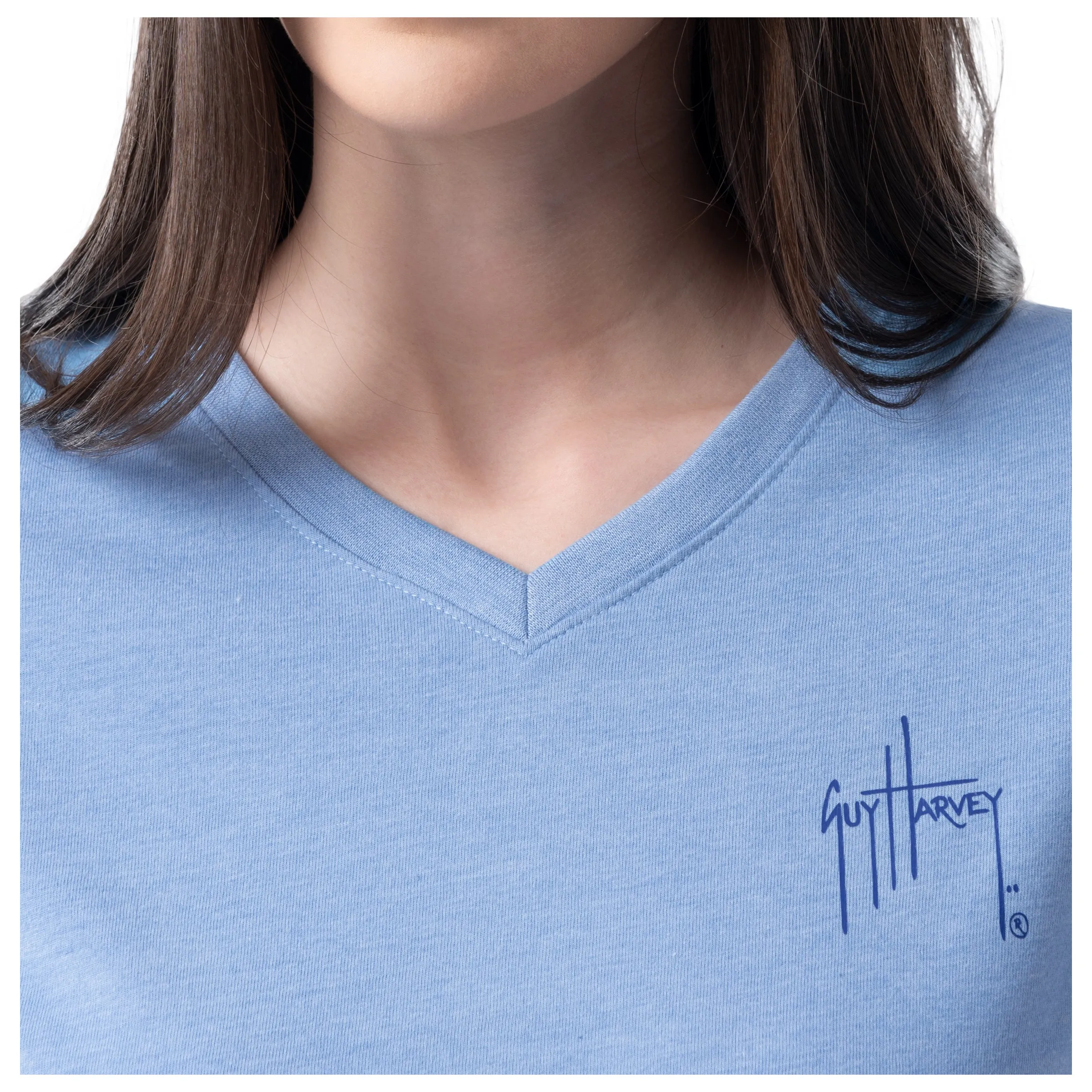 Ladies Paradise Short Sleeve V-Neck T-Shirt