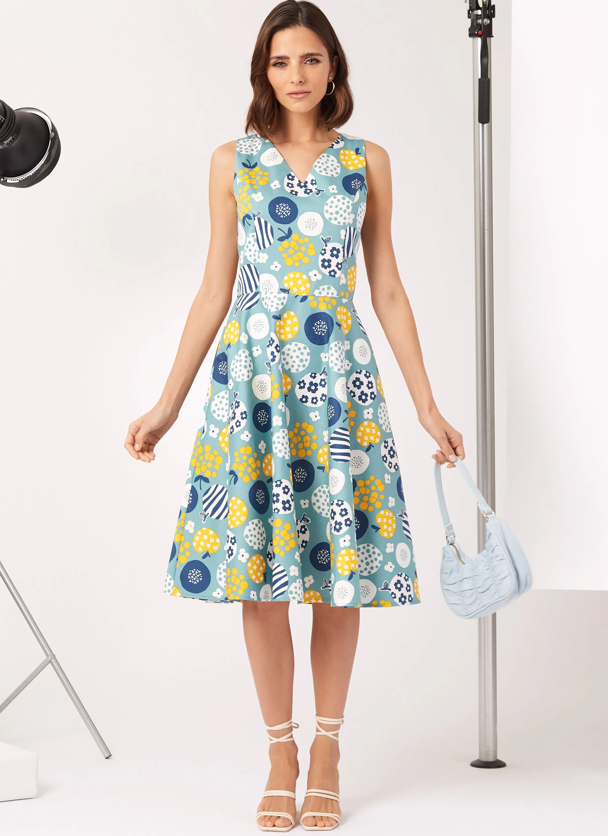 New Look Sewing Pattern N6748 - Misses' Dress With Sleeve Variations