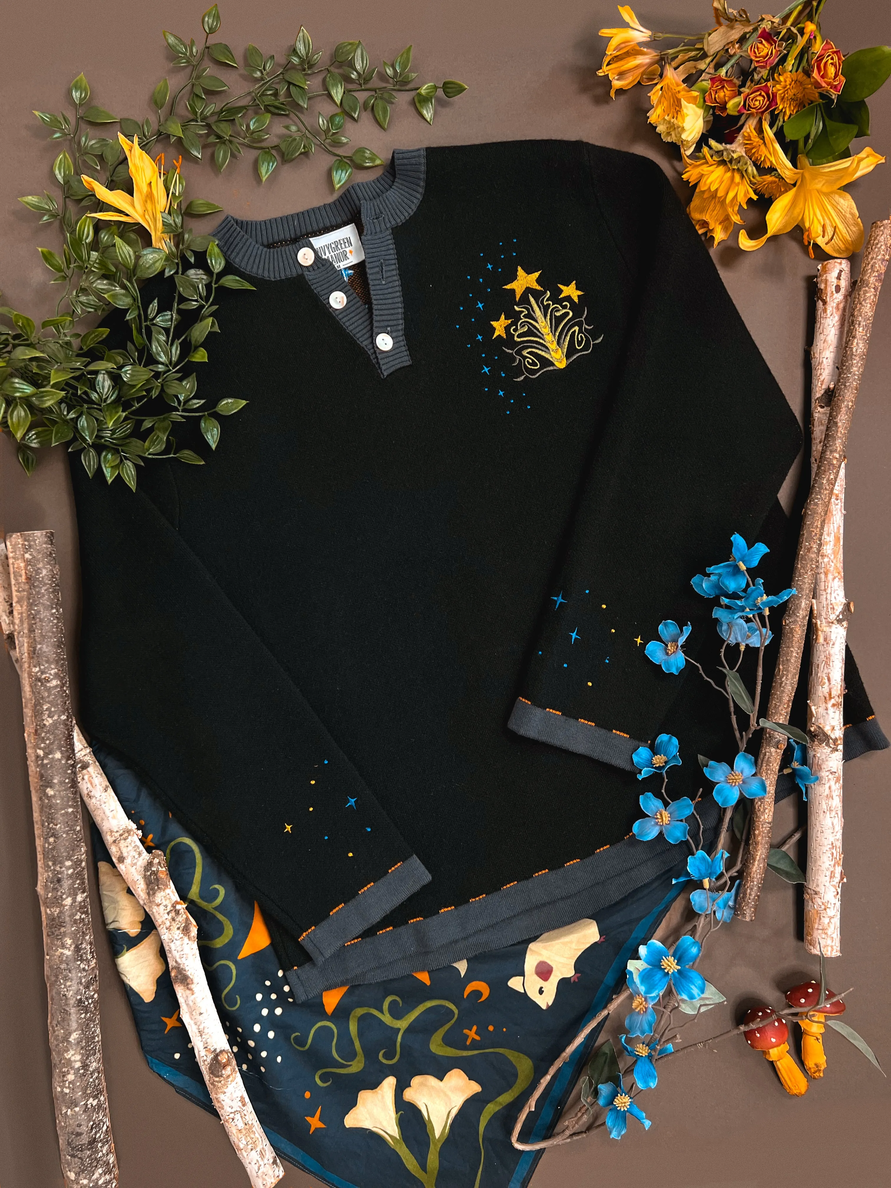 Night Bloom Sweater