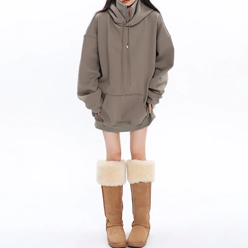 Pole Star Oversized Hoodie For Women