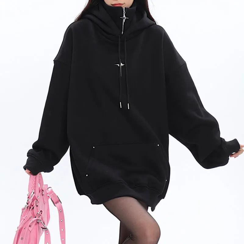 Pole Star Oversized Hoodie For Women