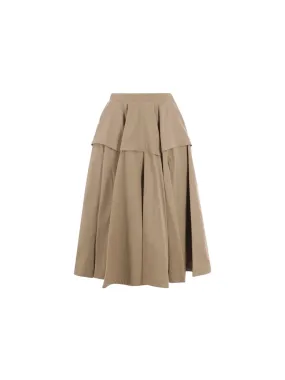 Round Midi Skirt