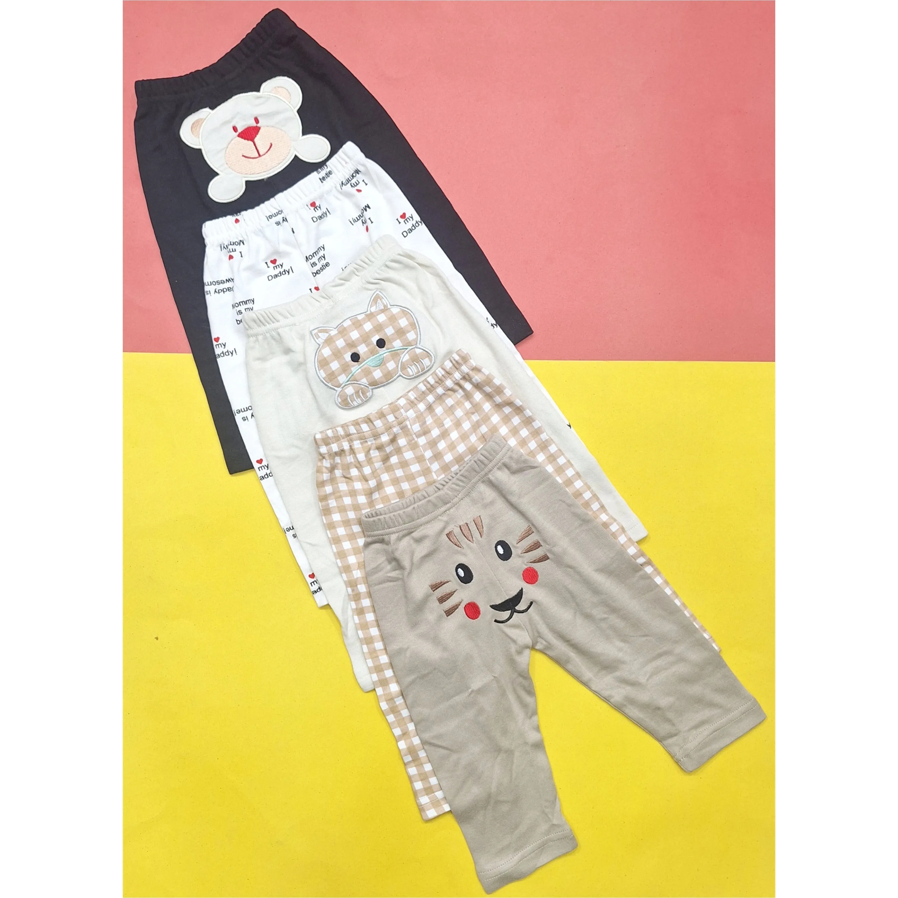 TBS - Pack of 5 Trousers - Vol 01-25 - Unisex - Black