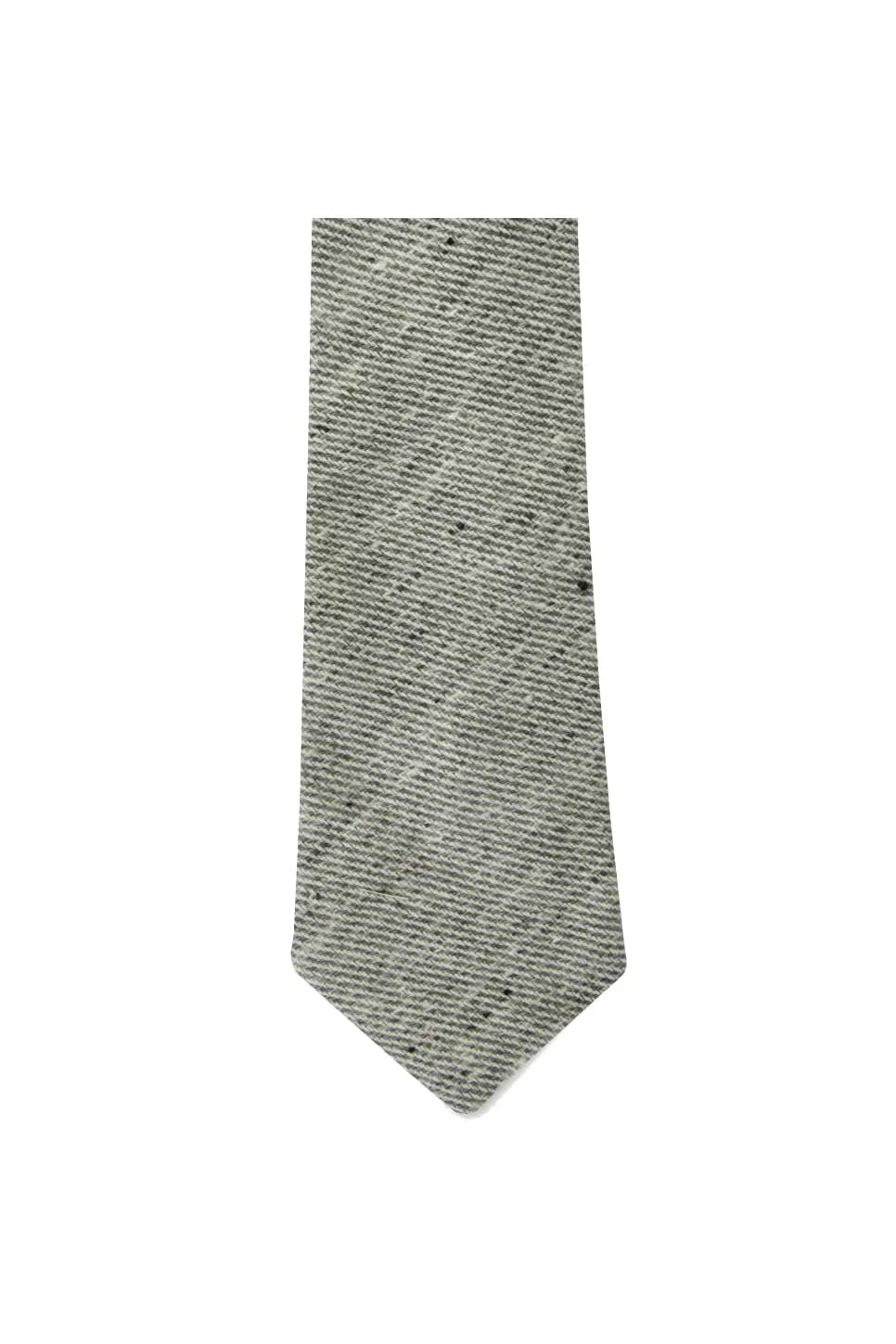 THE CASTILLO TIE Grey Stripe