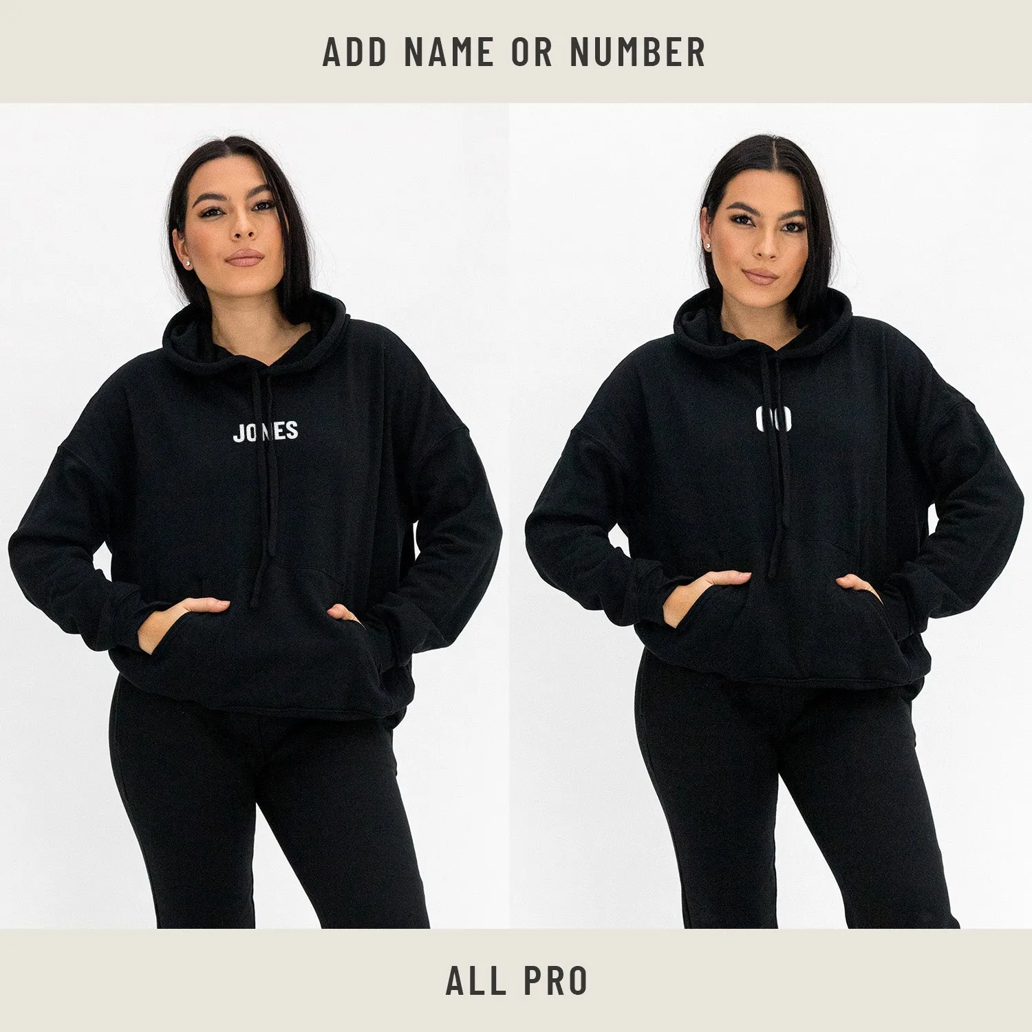 Unisex Hoodie in Black