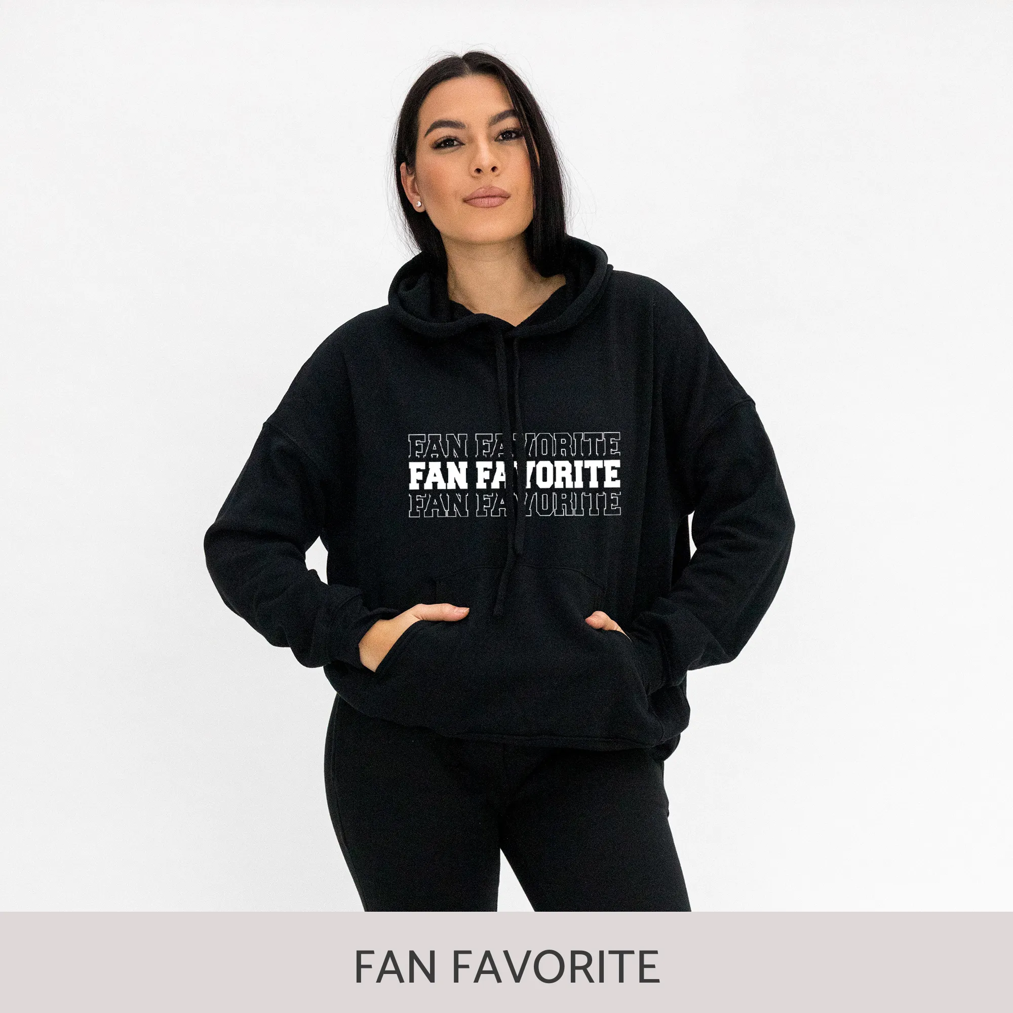 Unisex Hoodie in Black